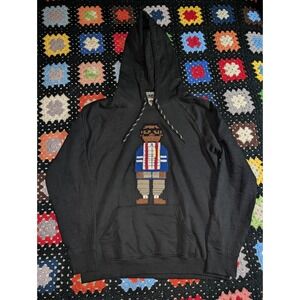 Rich Wierdo Nerd Graphic Hoodie Streetwear Rich Weirdo Men's Large 162